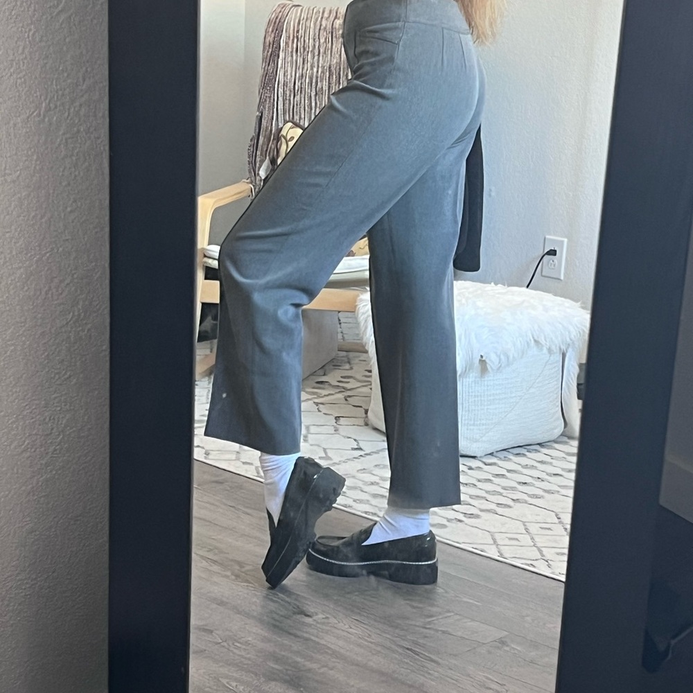 Apt. 9 Gray High-Waisted Trousers